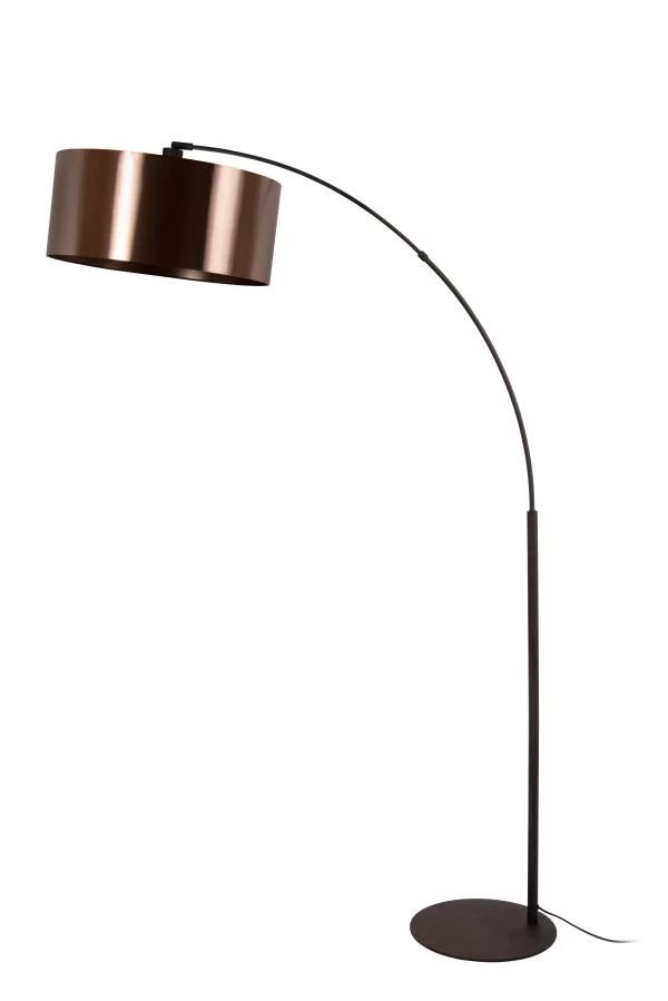 Lucide RANKOS - Arc floor lamp - 1xE27 - Black - turned off